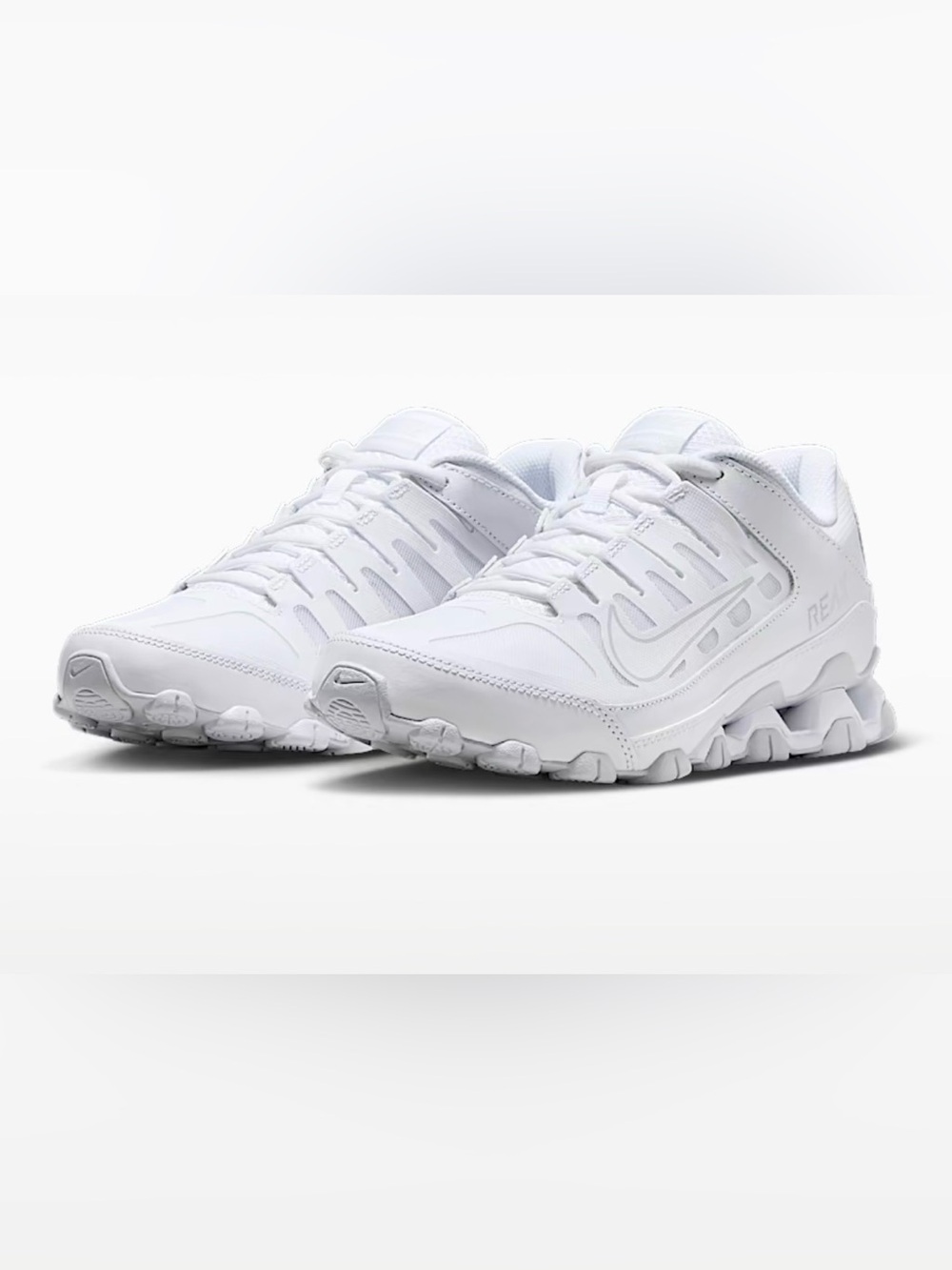 Women’s NIKE REAX 8 TR MESH WHITE/WHITE-PURE PLATINUM